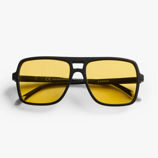 Barner Jake Matte Black Noire Sun