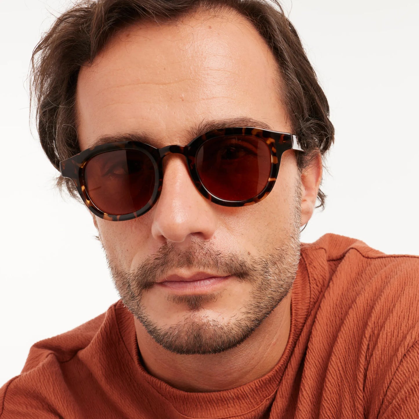 Barner Andy Glossy Tortoise Amber Sun