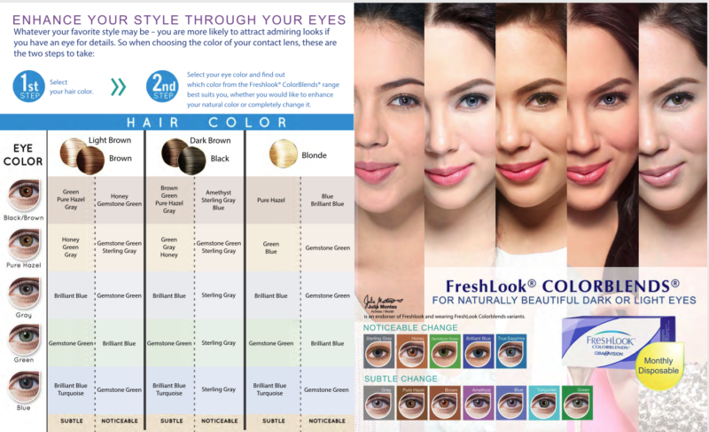 FreshLook ColorBlends - Color Contact Lenses