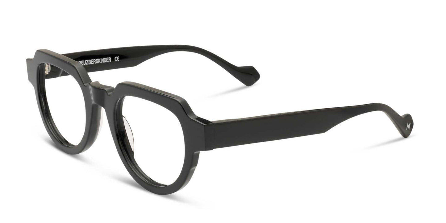 Диоптриска рамка Kreuzberg Kinder KRKI B-52-O C1 BLACK CLEAR 48