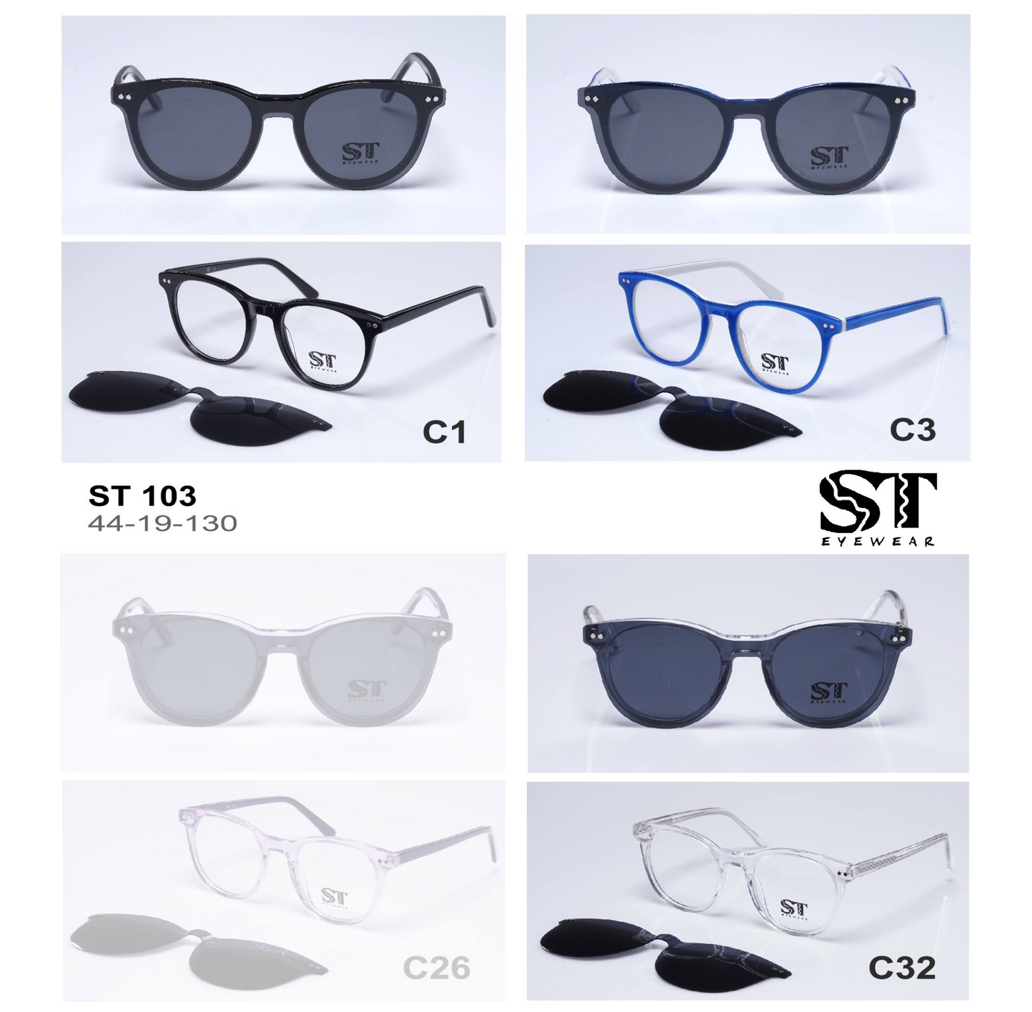 ST Eyewear ST 103 - Очила со клип