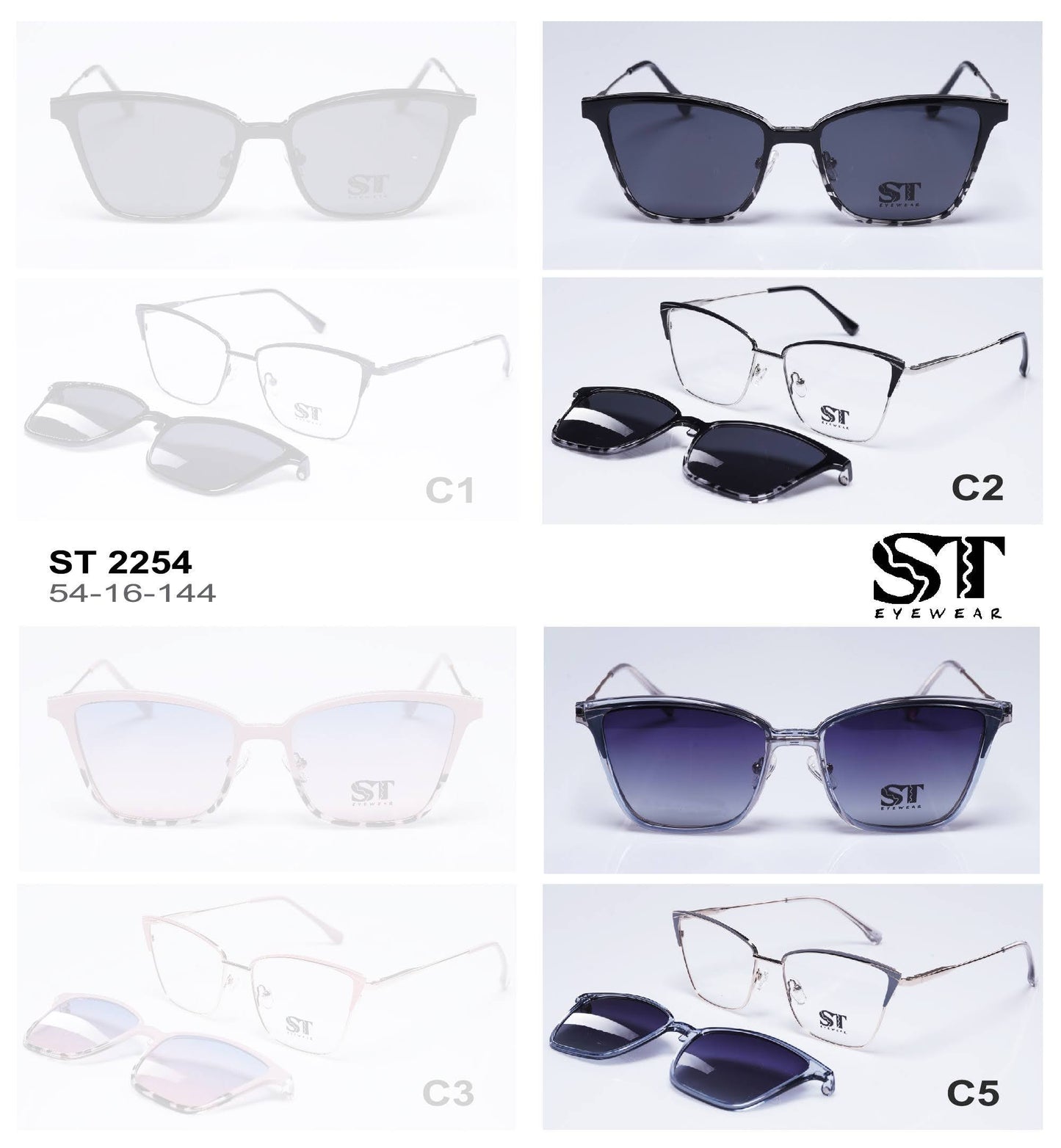 ST Eyewear ST 2254 - Очила со клип