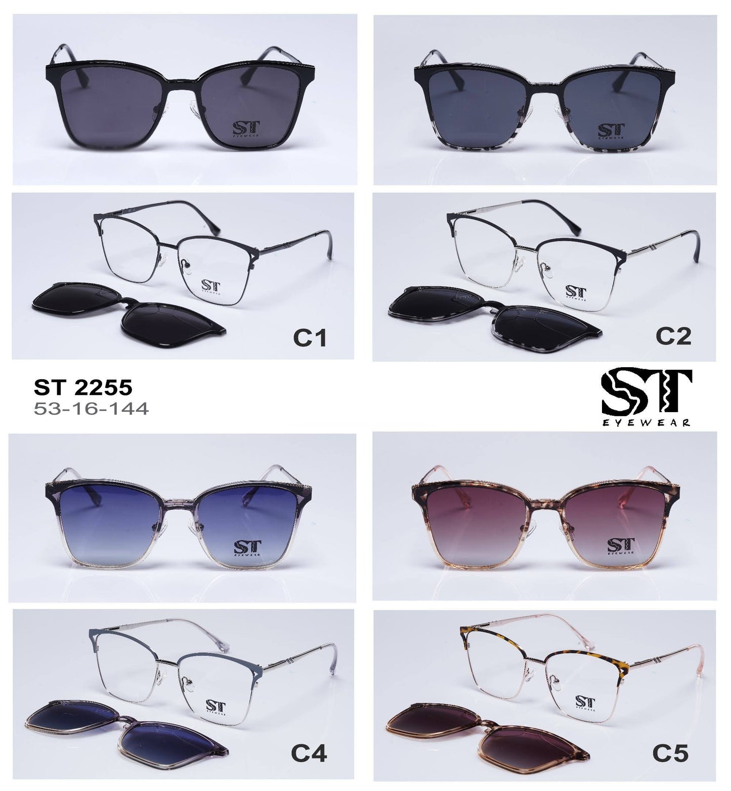 ST Eyewear ST 2255 - Очила со клип
