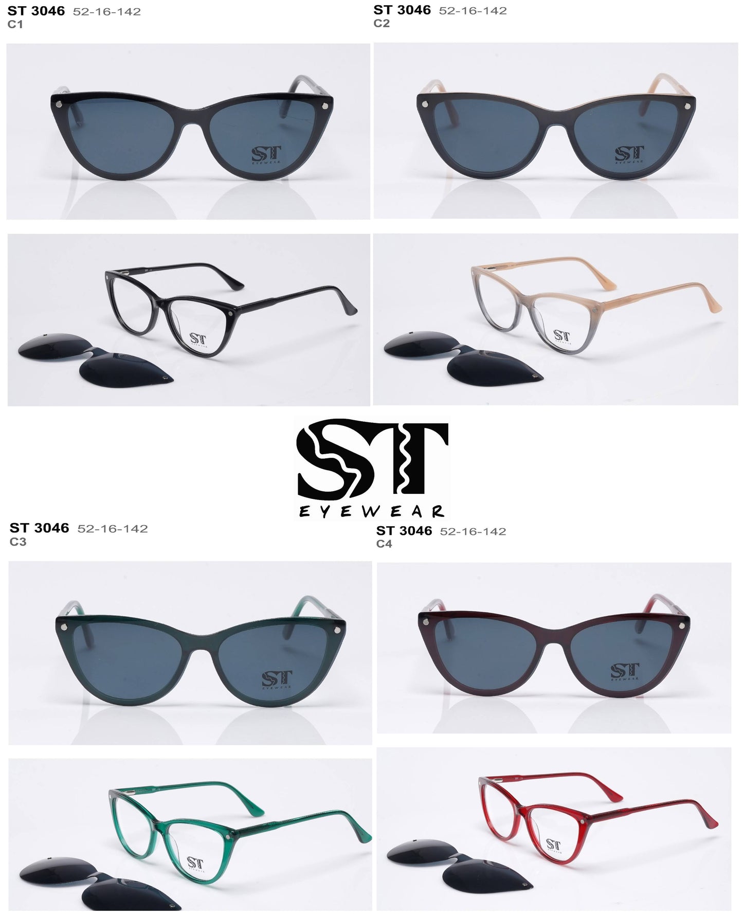 ST Eyewear ST 3046 - Очила со клип