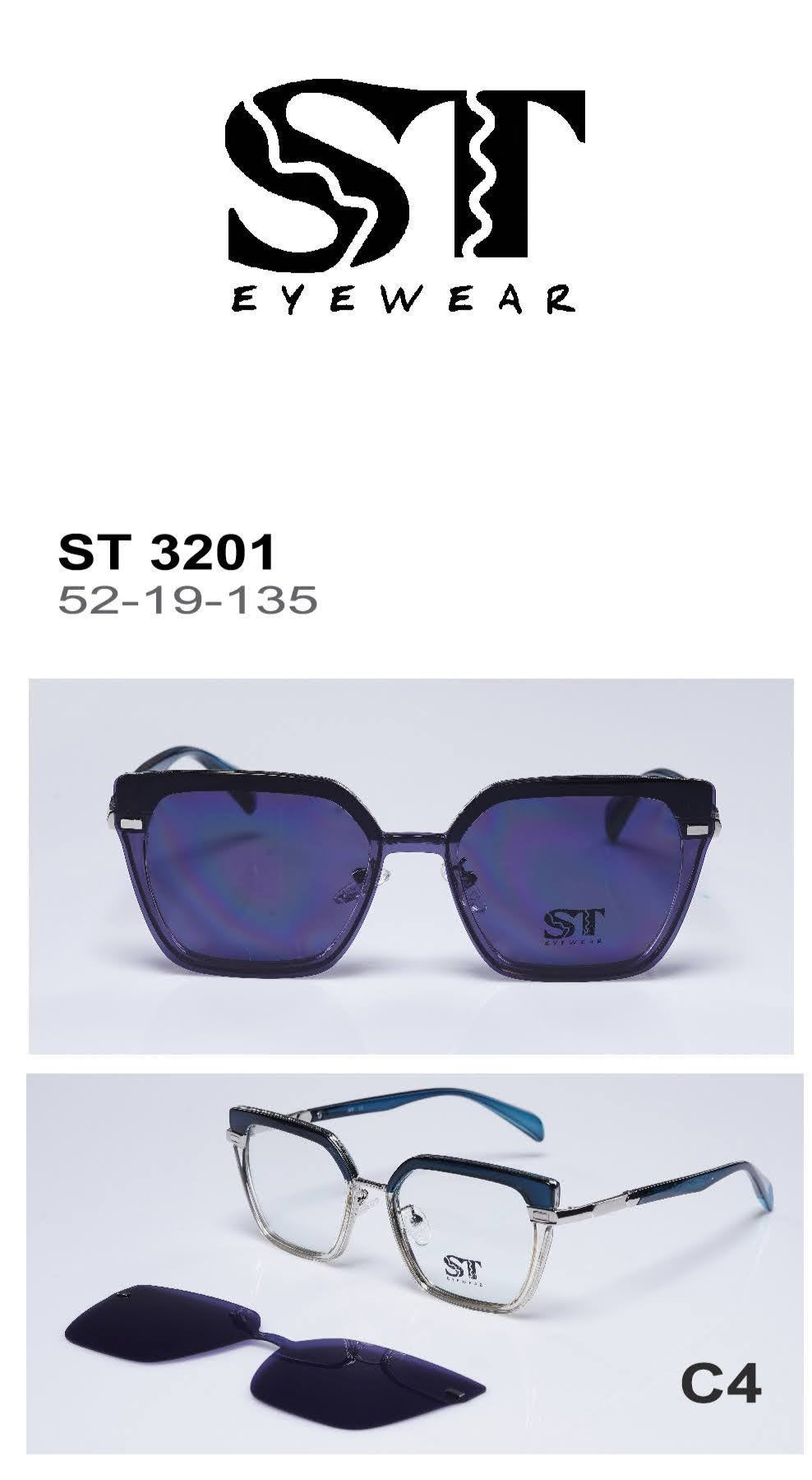 ST Eyewear ST 3201 - Очила со клип