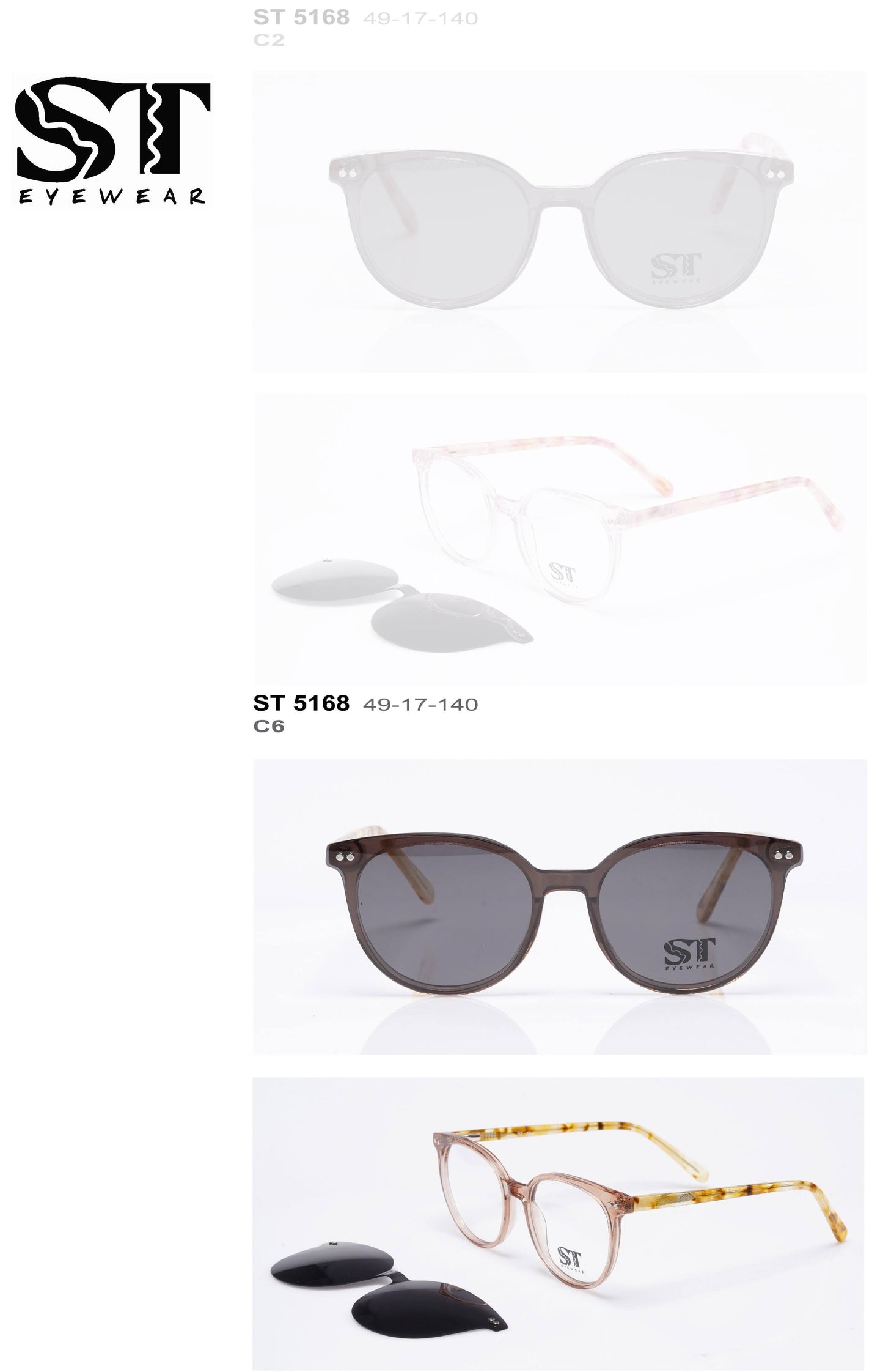 ST Eyewear ST 5168 - Очила со клип