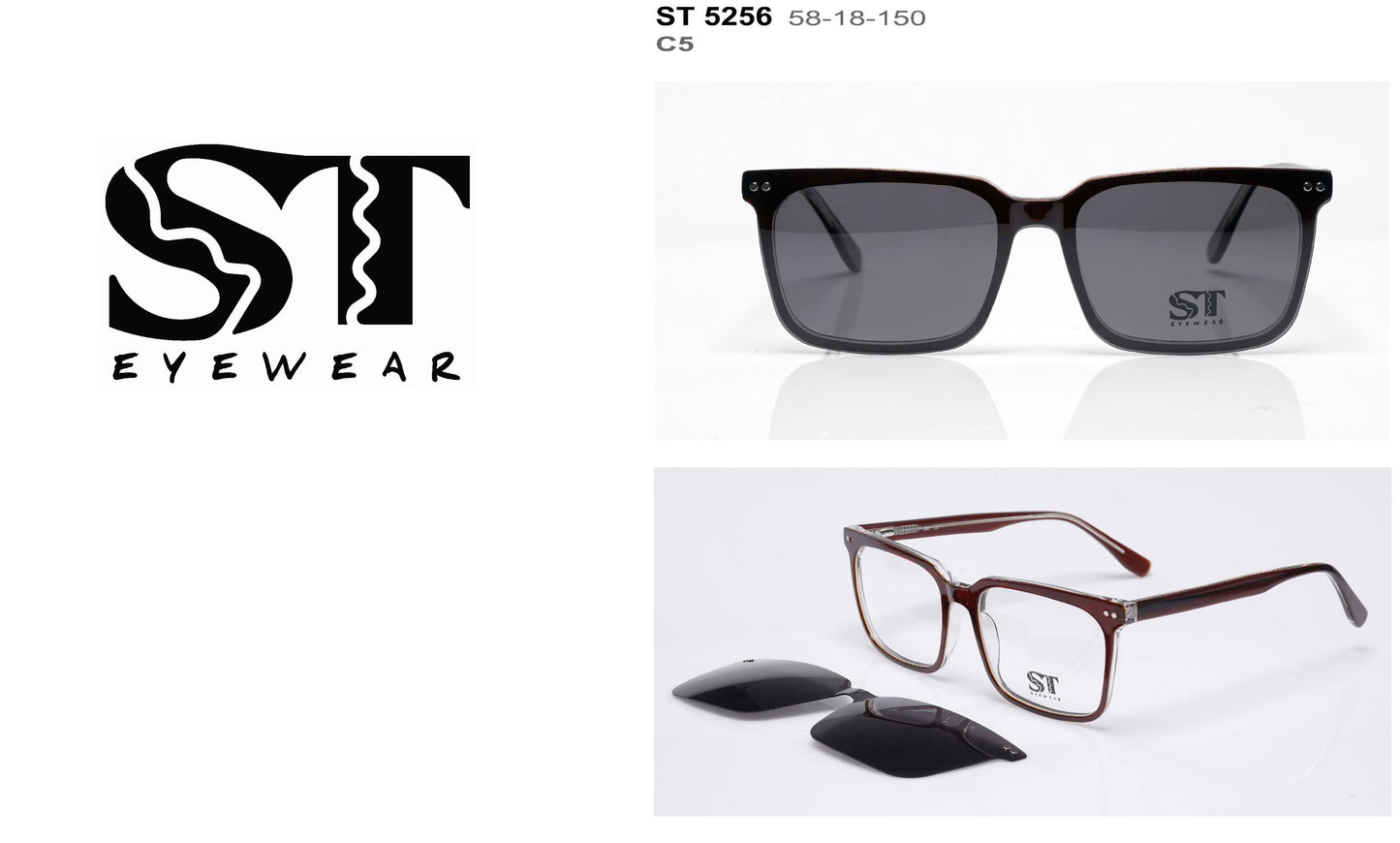 ST Eyewear ST 5256 - Очила со клип