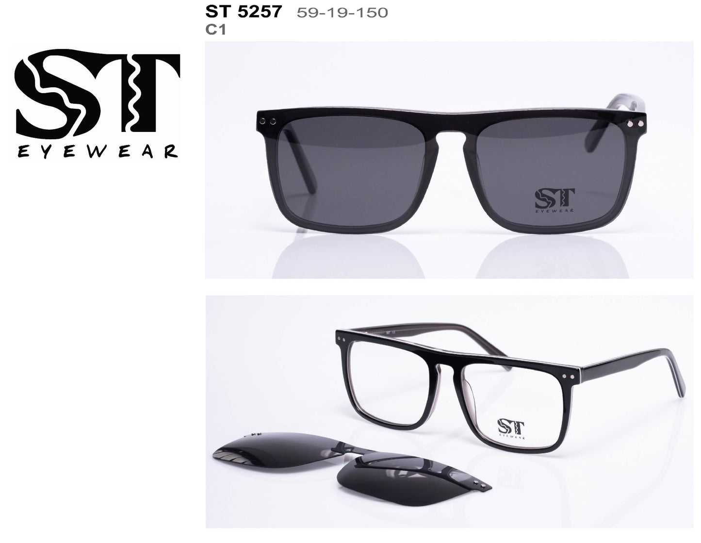 ST Eyewear ST 5257 - Очила со клип