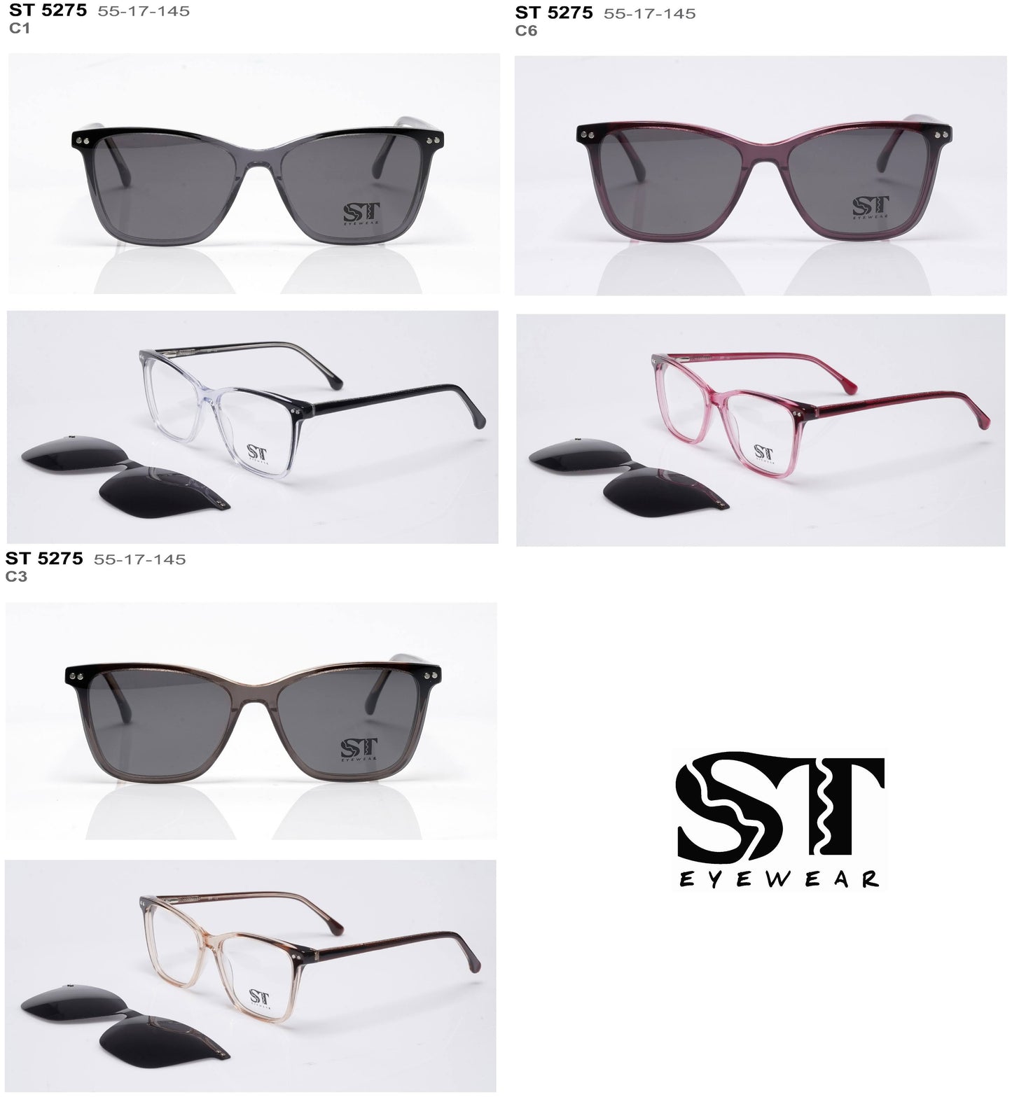 ST Eyewear ST 5275 - Очила со клип
