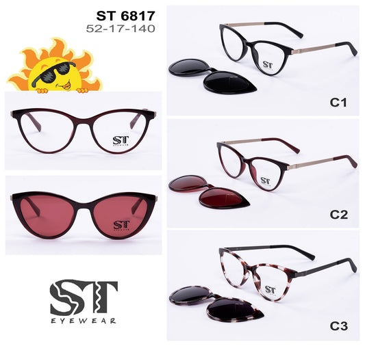ST Eyewear ST 6817 - Очила со клип