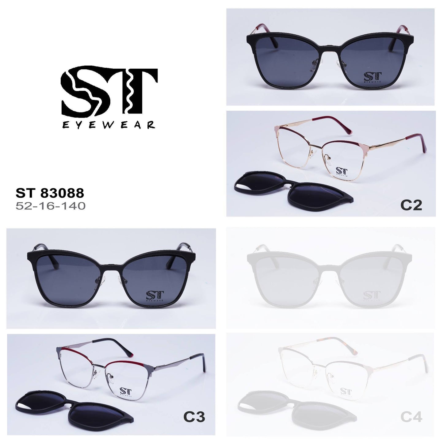 ST Eyewear ST 83088 - Очила со клип