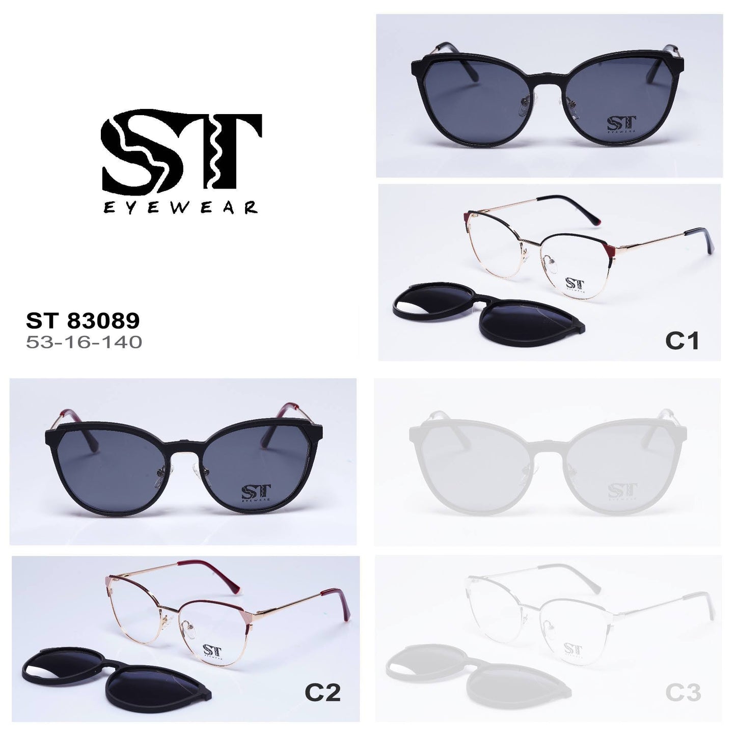 ST Eyewear ST 83089 - Очила со клип