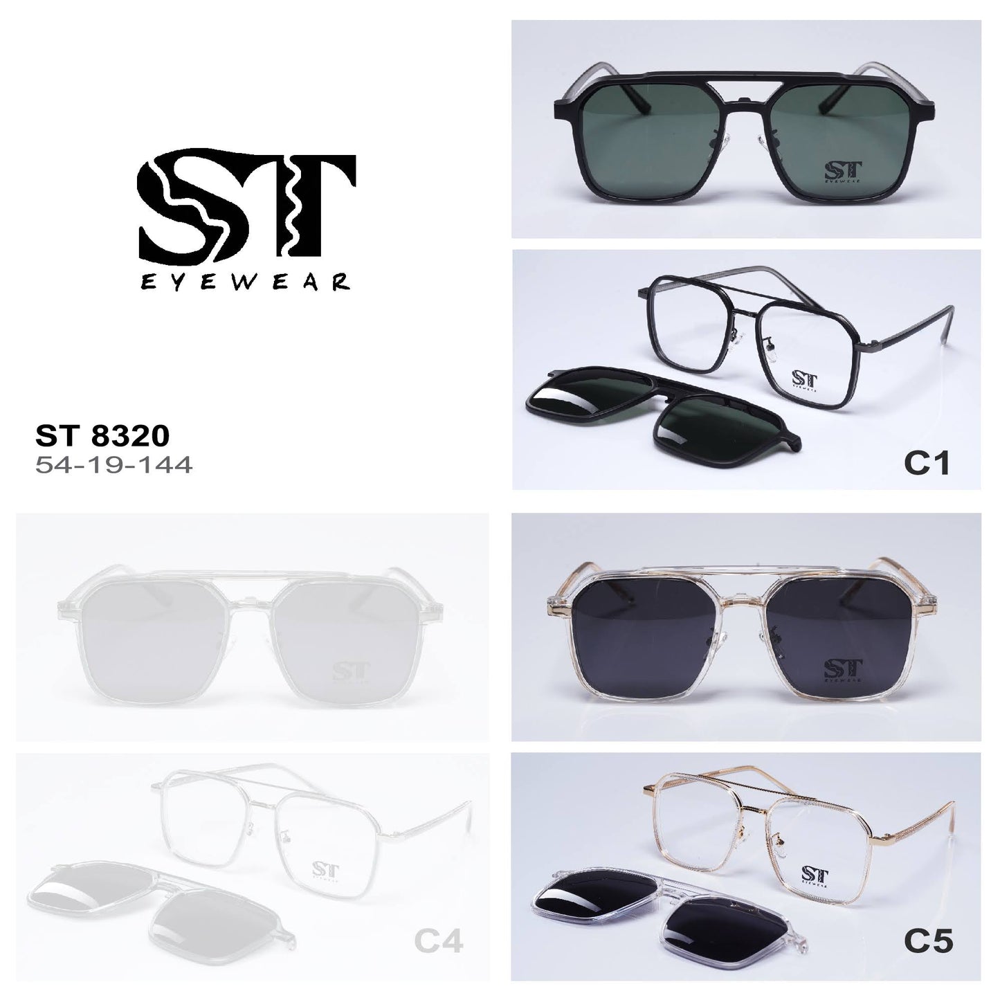 ST Eyewear ST 8320 - Очила со клип
